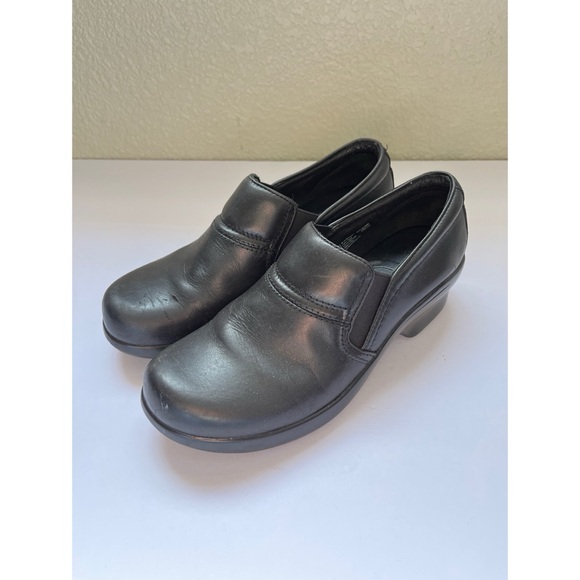 Ariat Sutter Black Leather Clogs Women’s Size 9B - Picture 1 of 7
